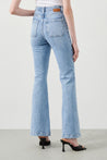  Ra Denim-Canva Flare Fit Light Blue Women’s Jeans-4