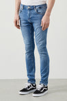  Ra Denim-Rem Slim Tapered Fit Light Blue Men's Jean-3