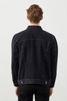  Ra Denim-Retro Trucker Black Men’s Denim Jacket-3