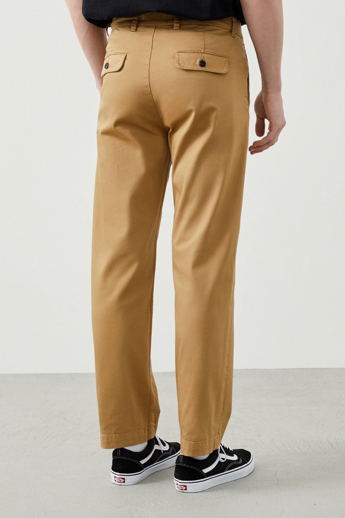  Ra Denim-Leda Loose Fit Camel Men's Chino-4