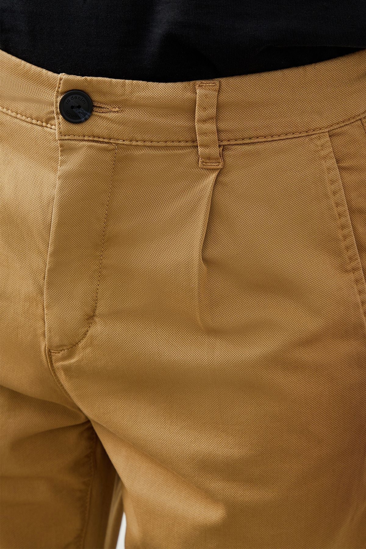  Ra Denim-Leda Loose Fit Camel Men's Chino-5