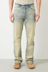  Ra Denim-Drej Loose Fit Beige Men's Jeans-3