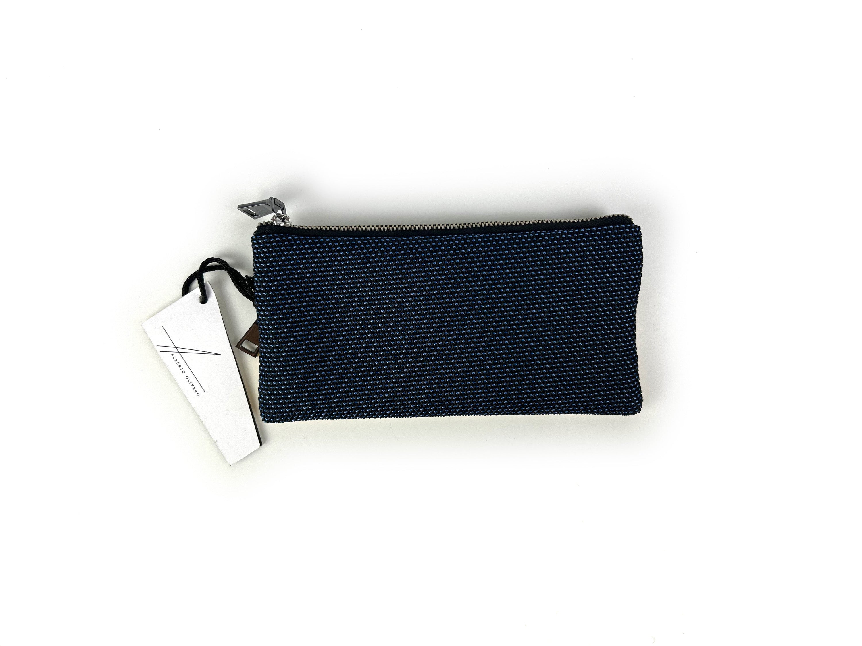 Reverse side Navy blue Pencil Case by Italian designer Alberto Olivero