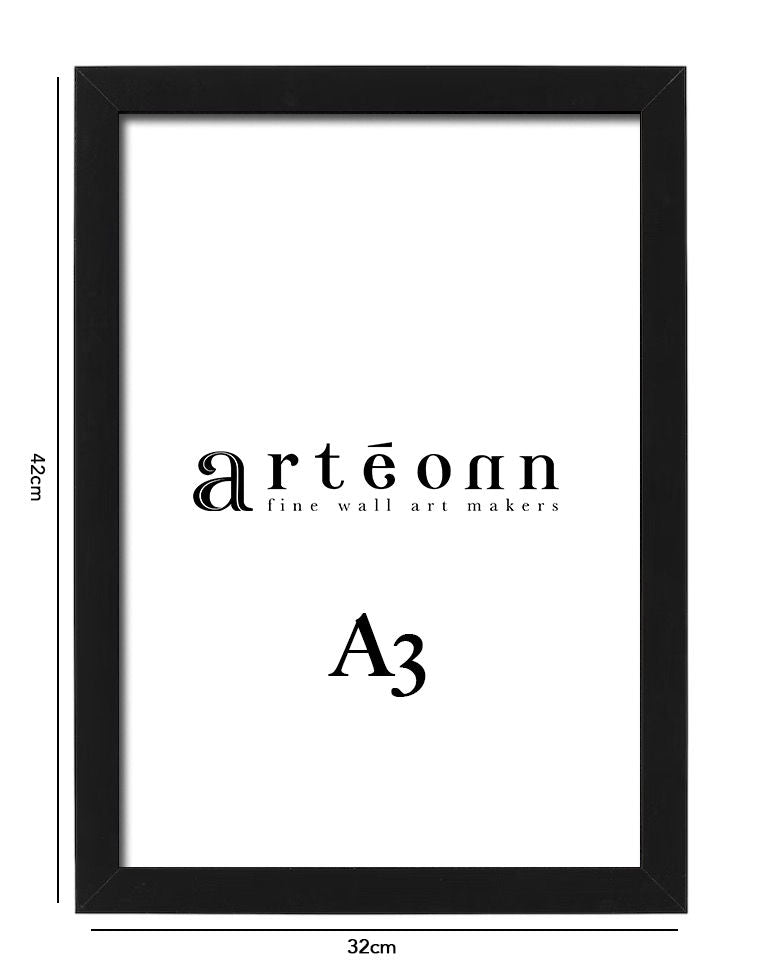 Black A3 Picture Frame 32 cm x 42 cm