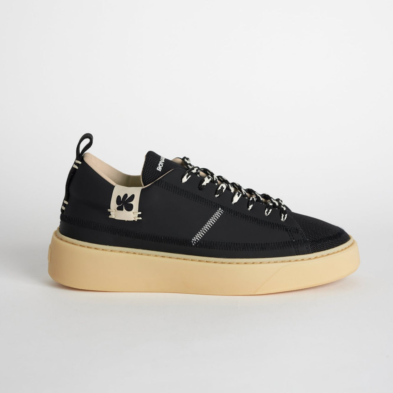 Antonio Black Vegan Sneakers