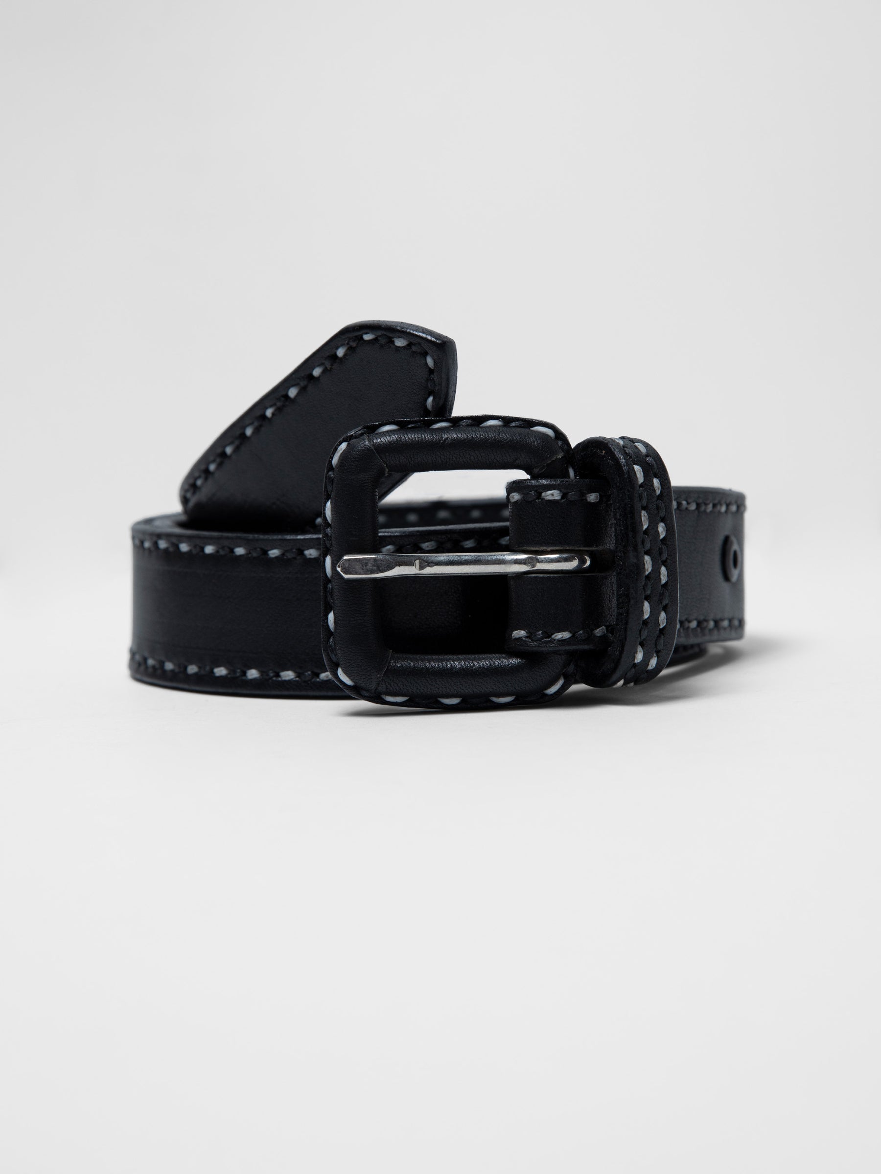 Charro Leather Belt | Black