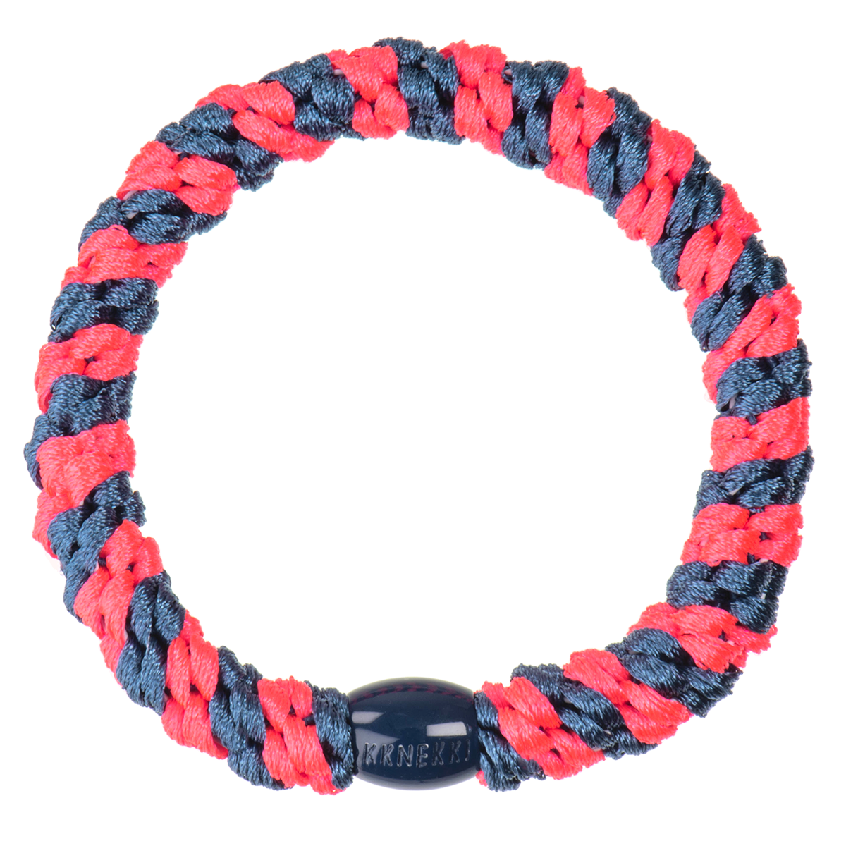 Kknekki Indigo Neon Pink Hair Tie