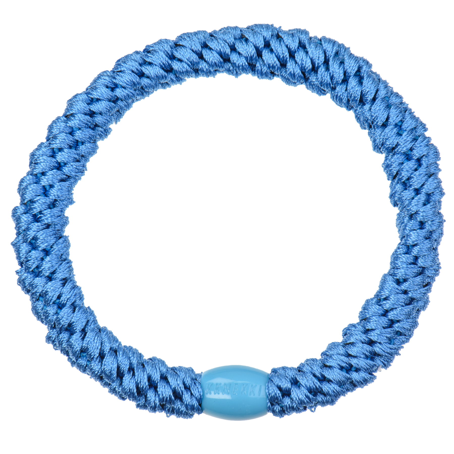 Kknekki Blue Hair Tie in Lake Blue