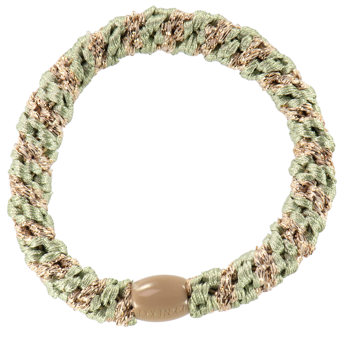 Lind Green Beige Kknekki Hair Elastic