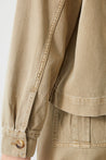  Ra Denim-Lima Beige Women's Hemp Jacket-5