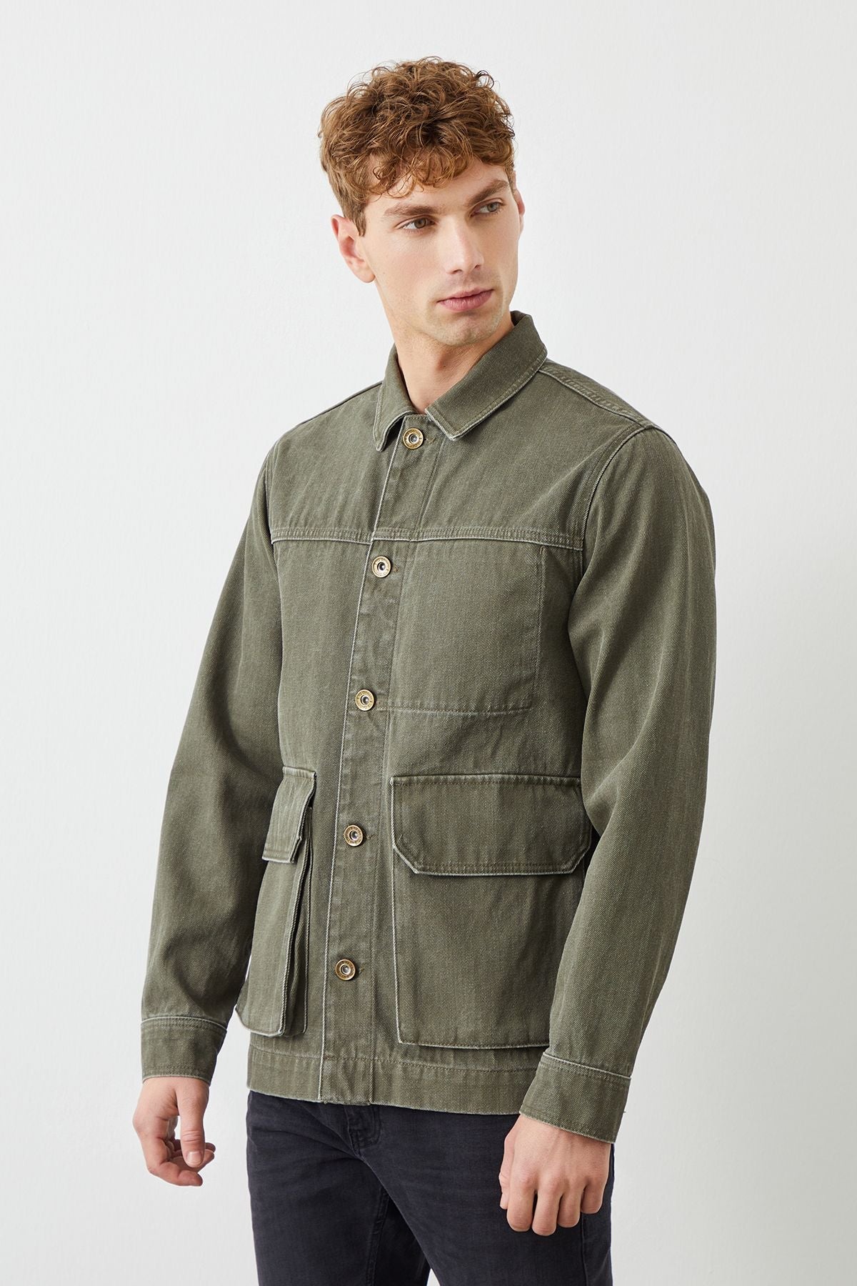  Ra Denim-Echo Green Terra Men's Jacket-2