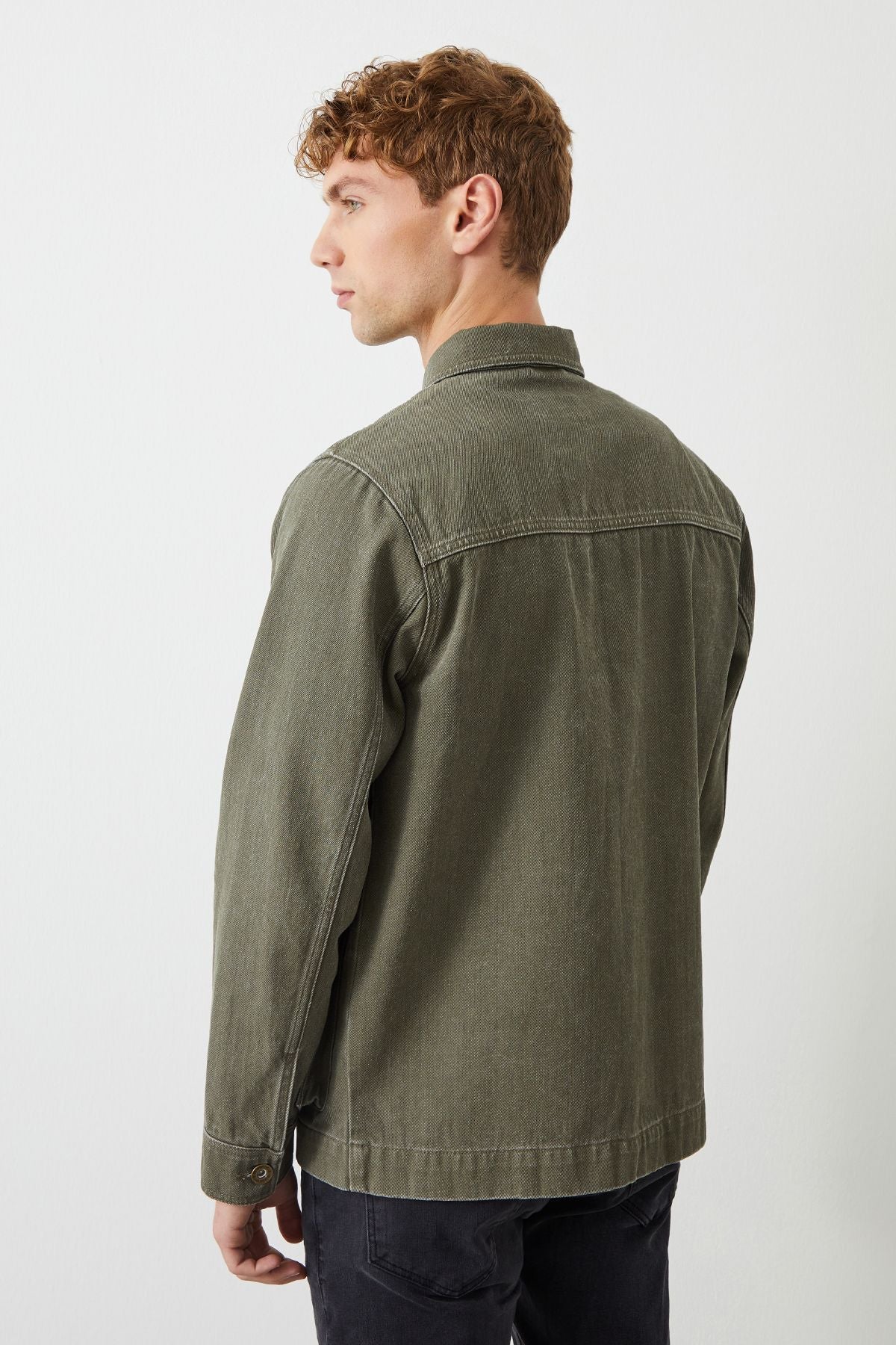  Ra Denim-Echo Green Terra Men's Jacket-3