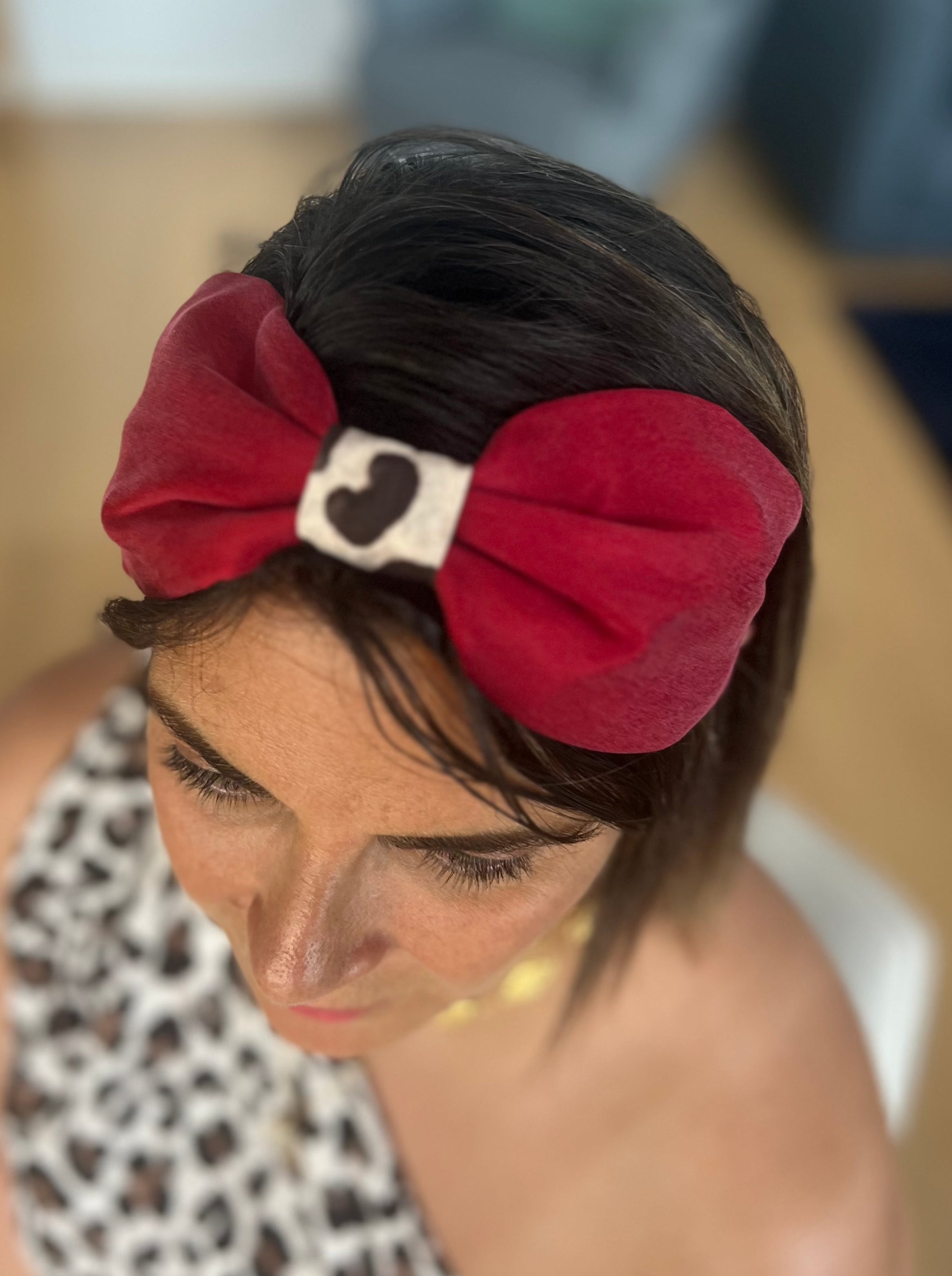 Chic Red headband for women by Swiss Brand KS Vestiaire Intemporel