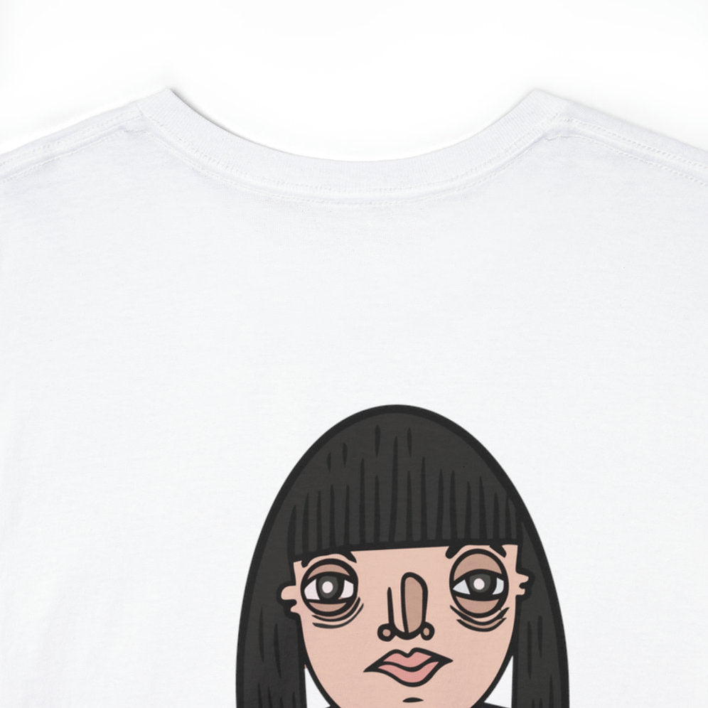 Rodrigue Gogo Yubari Cotton T Shirt Close Up