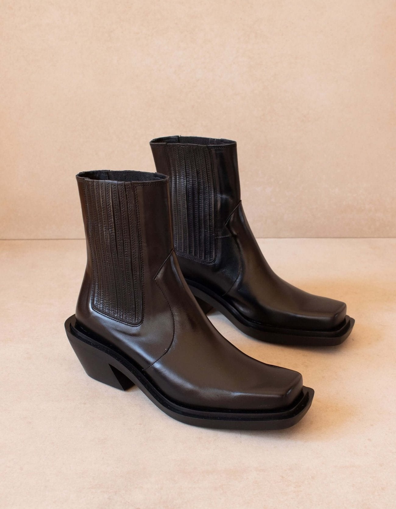 ALOHAS - Ranch Ankle Boots | Black