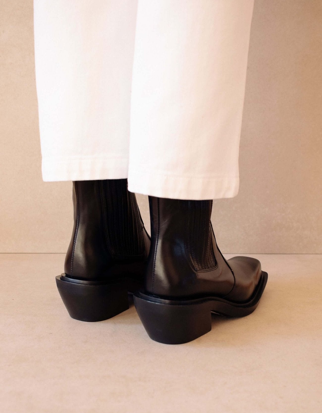 ALOHAS - Ranch Ankle Boots | Black