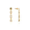 AZUNI - Mosaic Drop Earrings