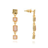 AZUNI - Mosaic Drop Earrings