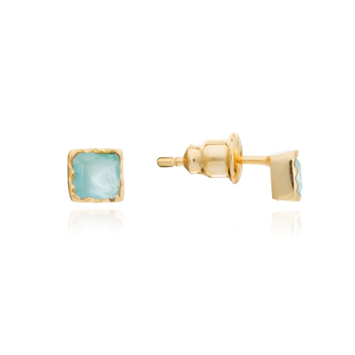 AZUNI - Mosaic Square Ear Stud