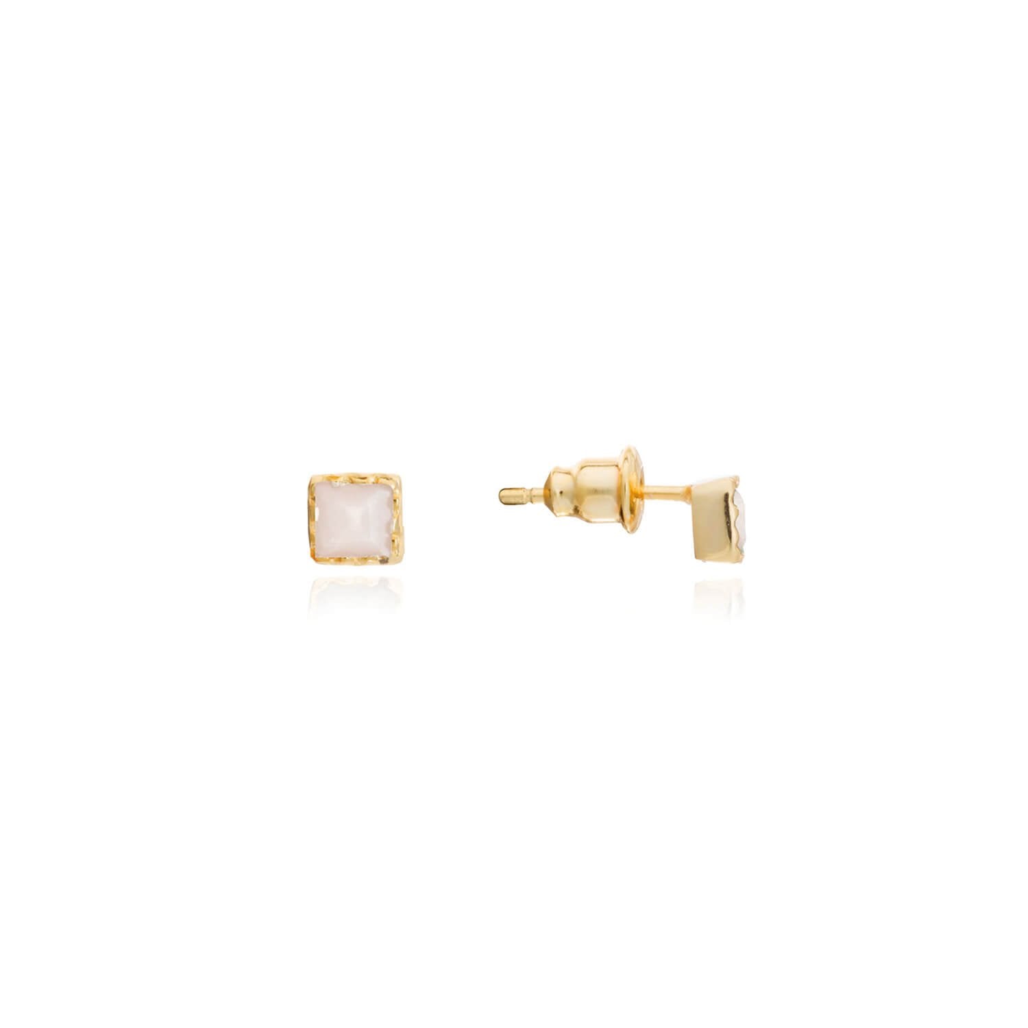 AZUNI - Mosaic Square Ear Stud