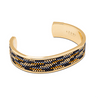 AZUNI - Totem Wide Bangle | Panther