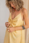 COSSAC - MAXI DRESS | VANILLA GOLD