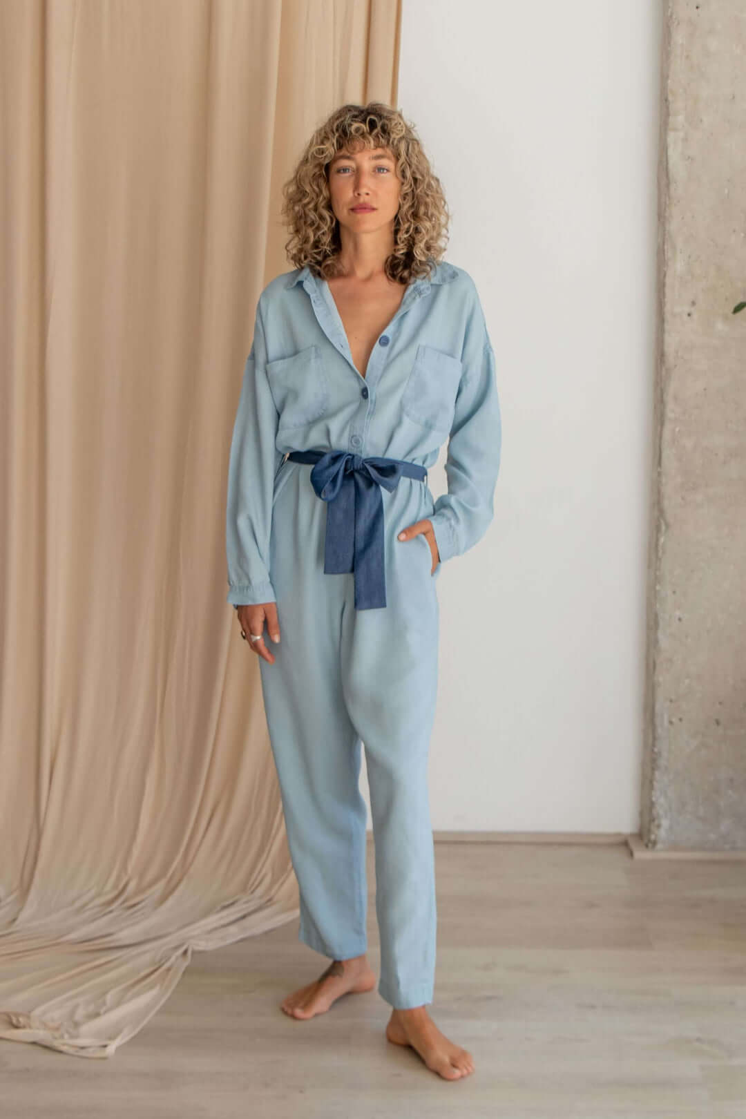 COSSAC - THE JUMPSUIT | PALE BLUE