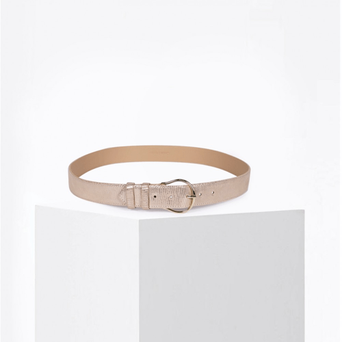 CRAIE STUDIO - BELT | Nude Metallic