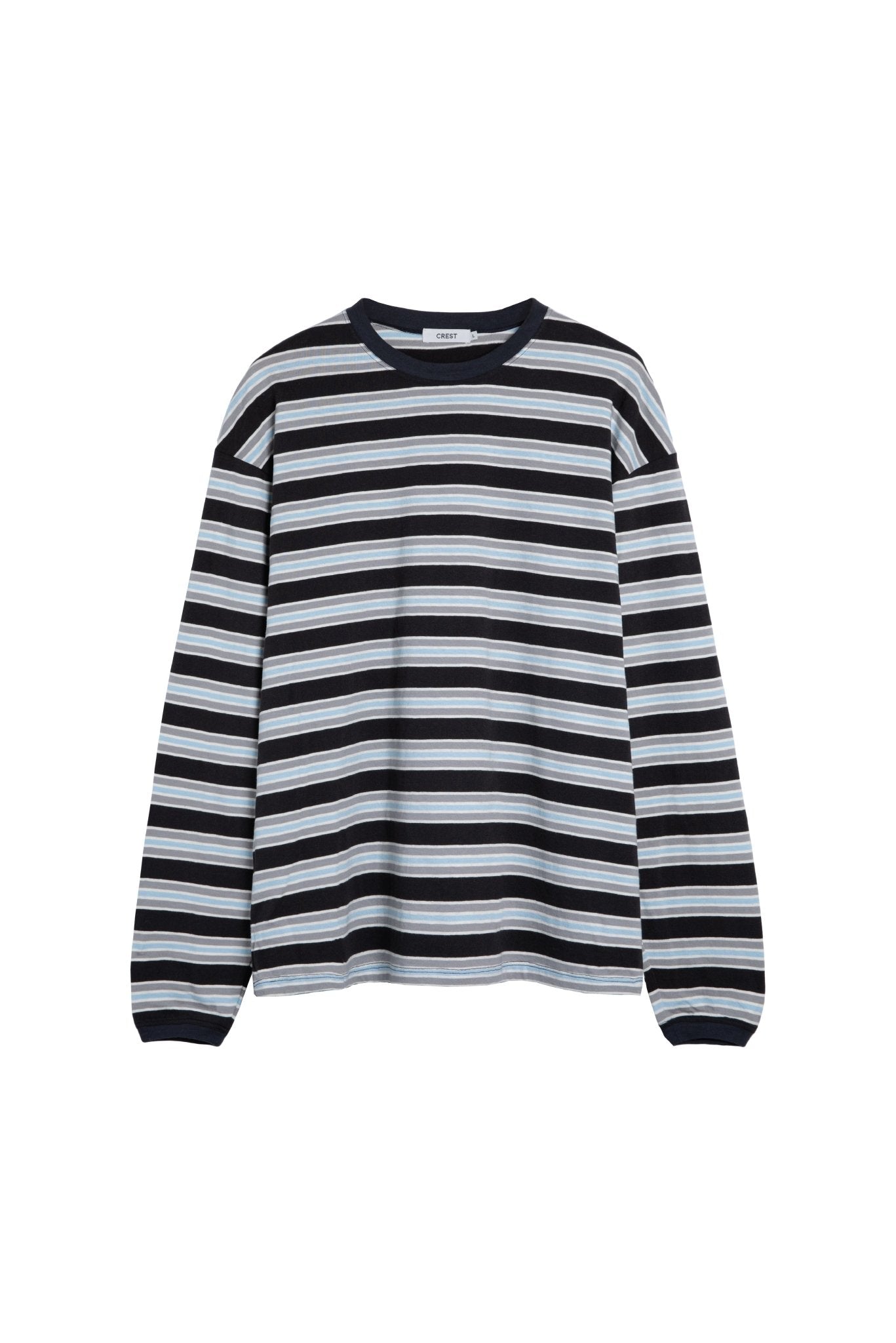 CREST - 60's Vintage Stripe Long Sleeves T-Shirt