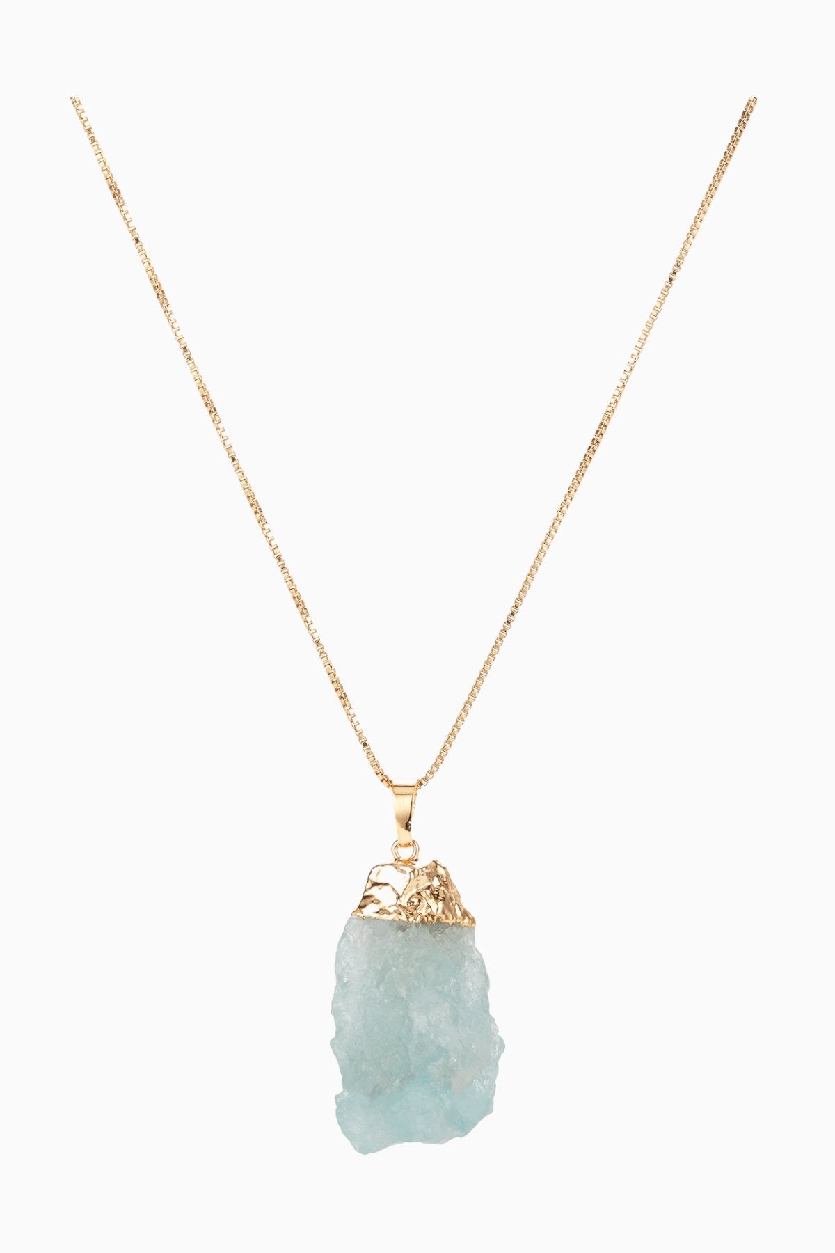 CRYSTAL HAZE - Aquamarine Pendant