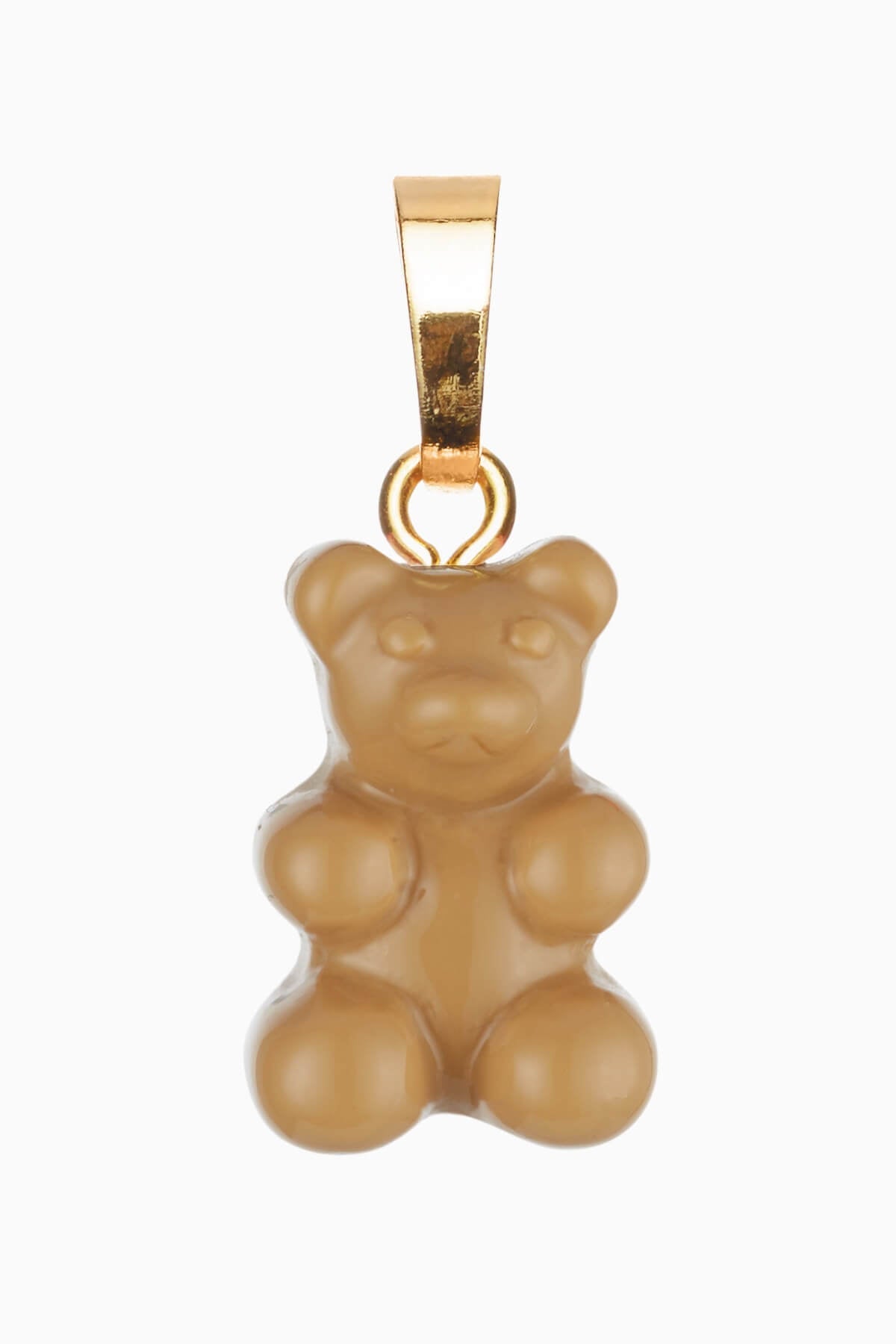 CRYSTAL HAZE - Classic Nostalgia Bear Pendant | Caramel