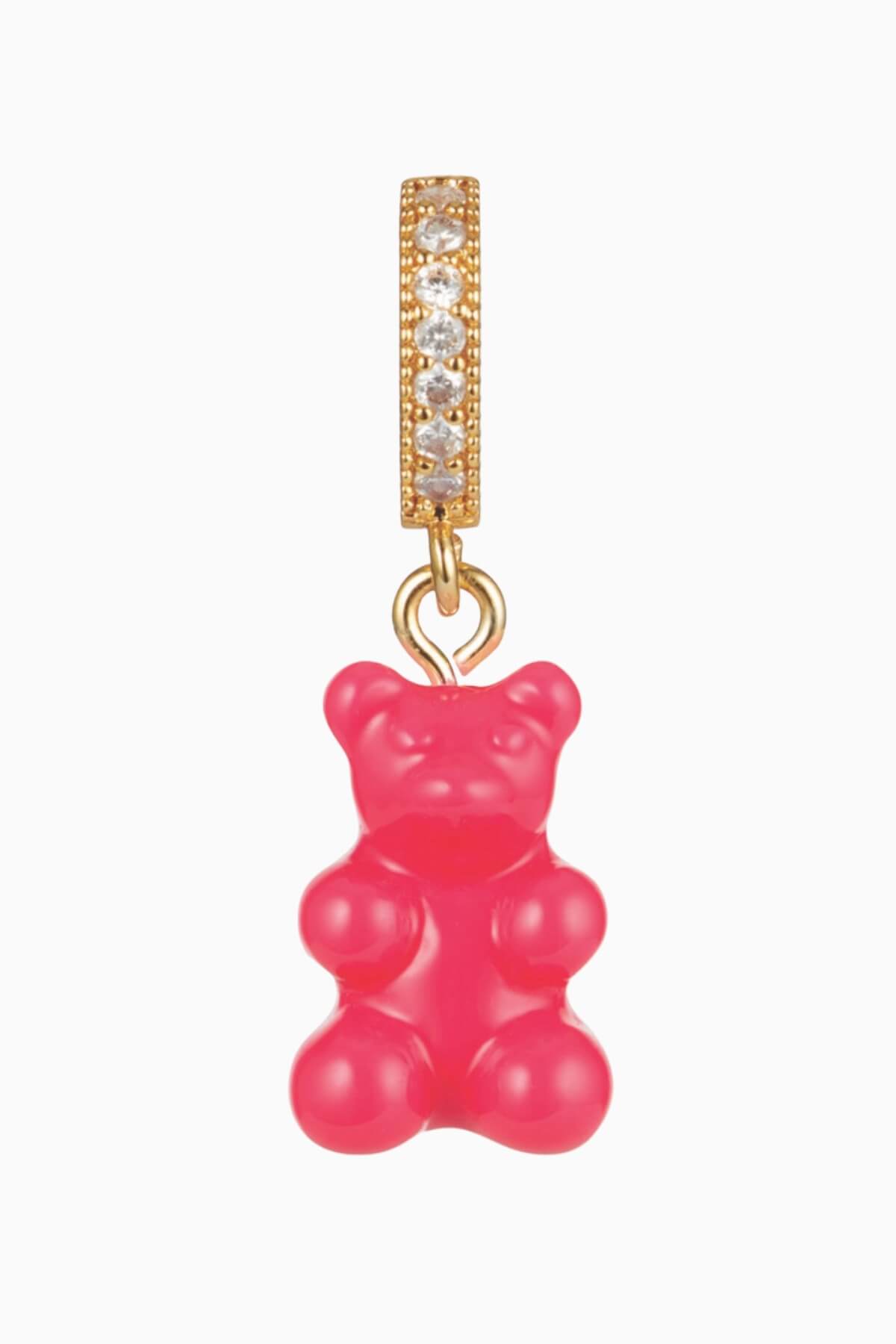 CRYSTAL HAZE - Pave Nostalgia Bear Pendant | Cosmopolitan