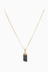 CRYSTAL HAZE - Tourmaline Pendant | Black