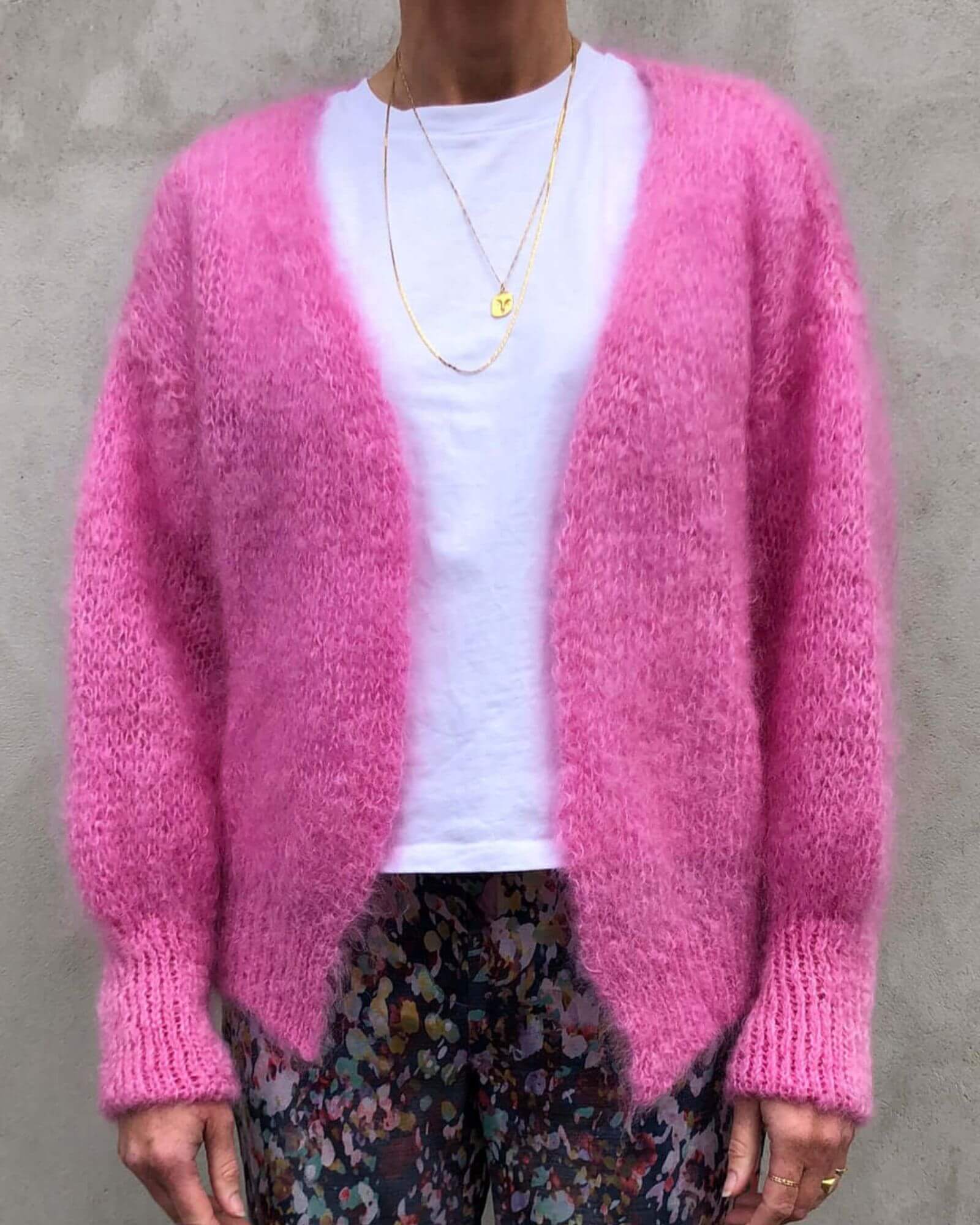 DAWN & DARE - Barker Cardigan | Super Pink