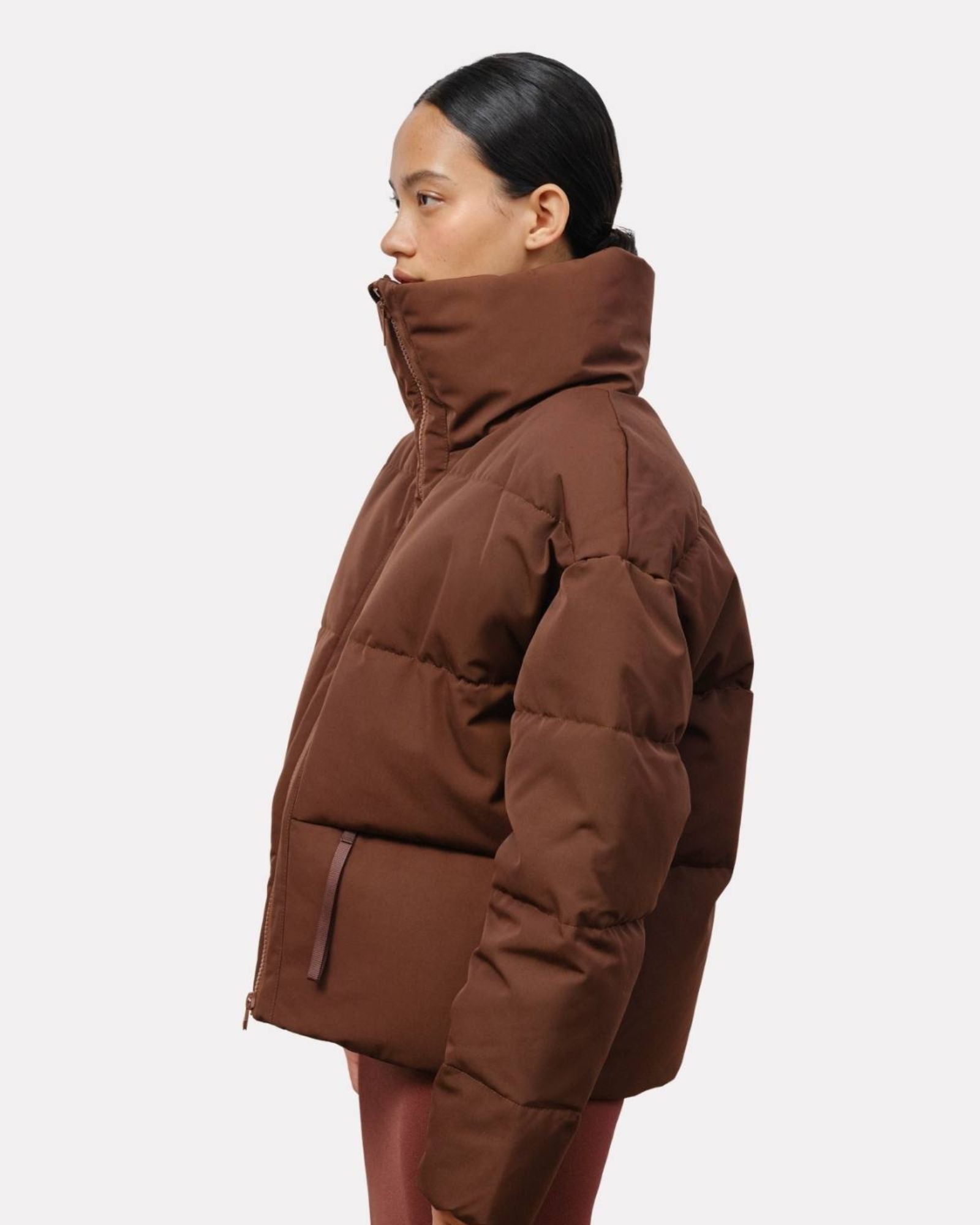 EMBASSY OF BRICKS & LOGS - LYON Puffer Jacket | Truffle