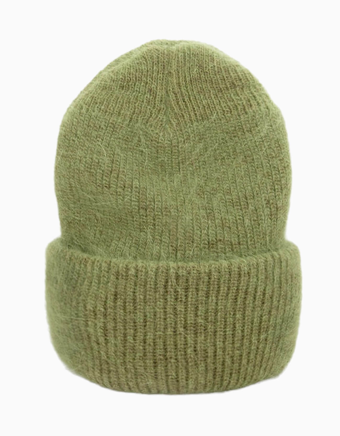 EMIN + PAUL - Angora Wool Beanie | Khaki