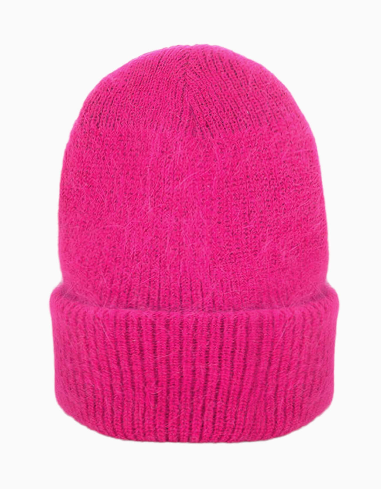 EMIN + PAUL - Angora Wool Beanie | Magenta