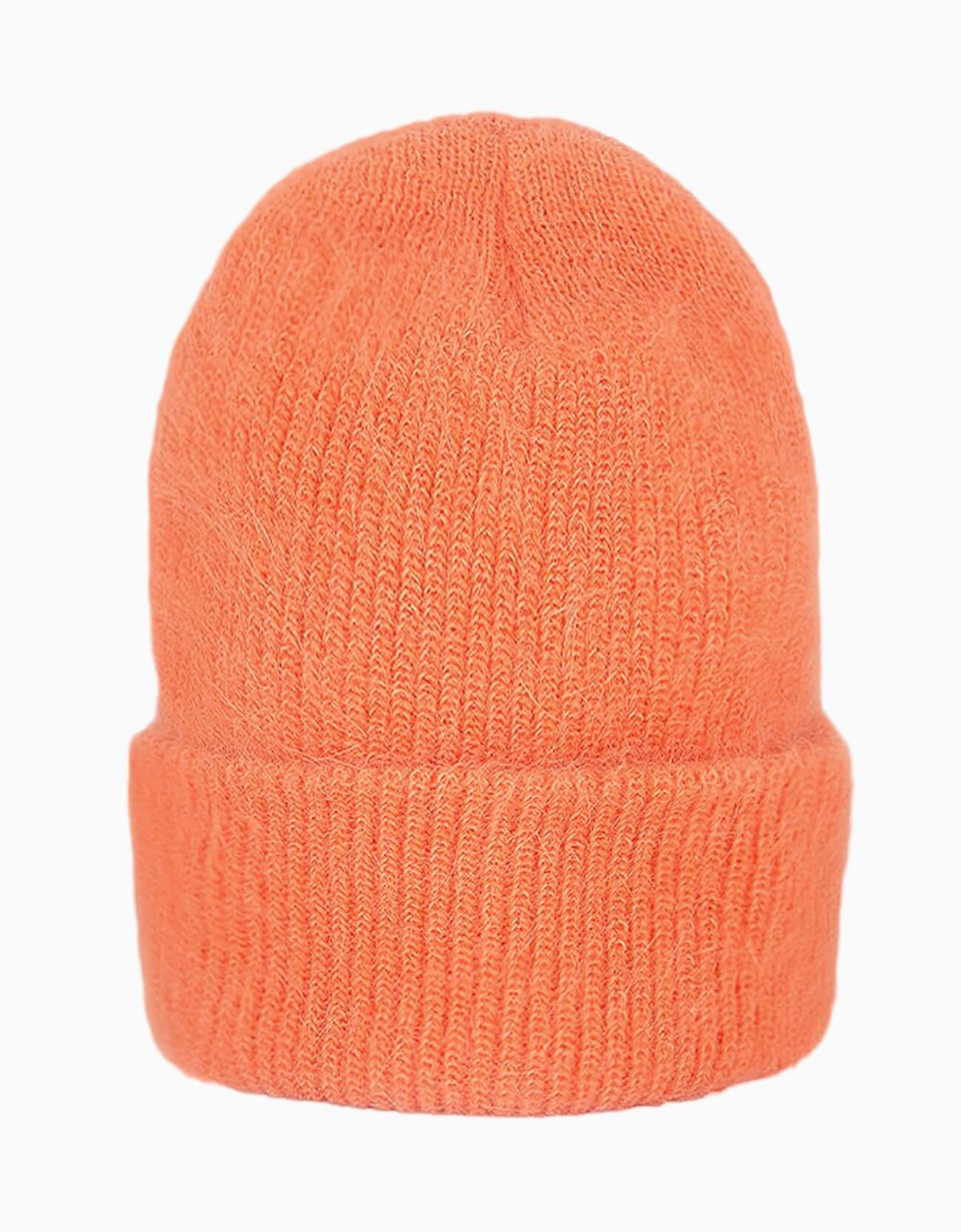 EMIN + PAUL - Angora Wool Beanie | Peach