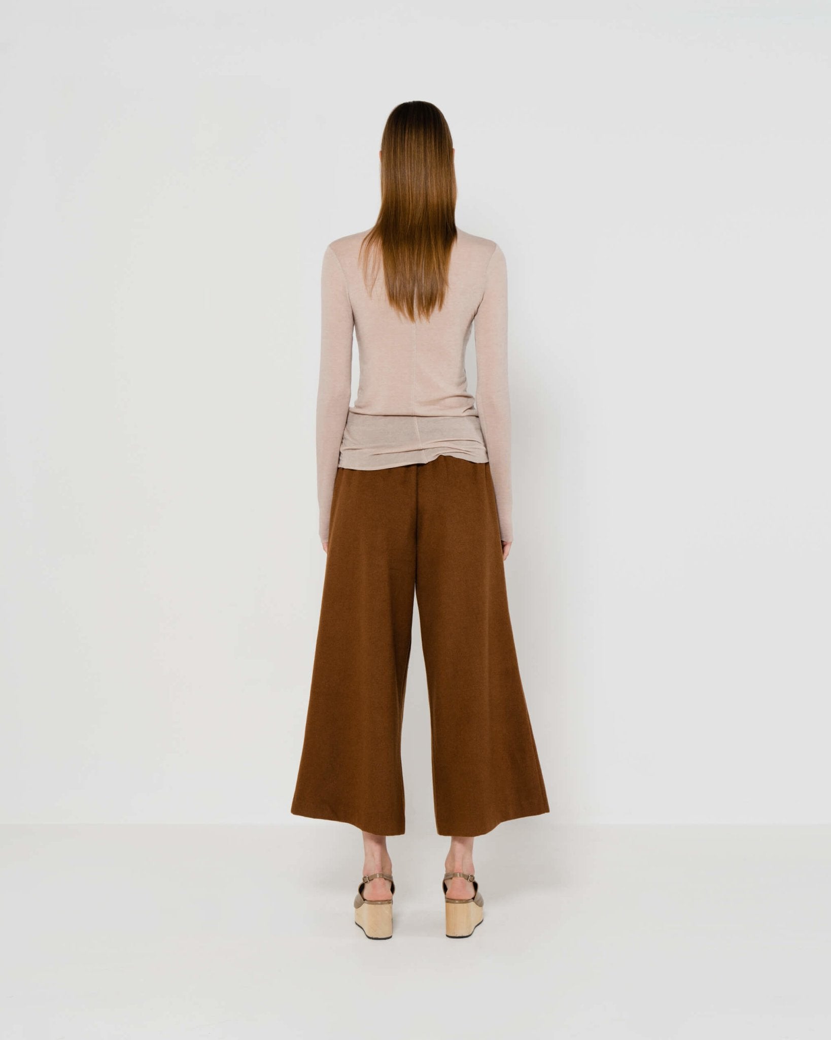 EMIN + PAUL - Signature Wool Pants | Brown