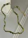 KARMA BY HANNA - Ciottolo Peridot Necklace