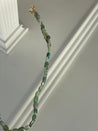 KARMA BY HANNA - Green Aventurine Ciottolo Necklace