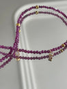 KARMA BY HANNA - Quadra Ruby Necklace