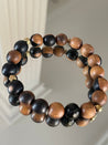 KARMA BY HANNA - Ragazzo Ebony wood Bracelet