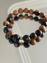 KARMA BY HANNA - Ragazzo Ebony wood Bracelet