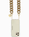 LA COQUE FRANCAISE - ALICE Phone Chain | Beige Matt