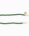 LA COQUE FRANCAISE - CARLA Phone Chain | Green Chalcedony