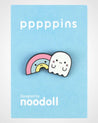 NOODOLL - RICEBOO Rainbow Enamel Pin