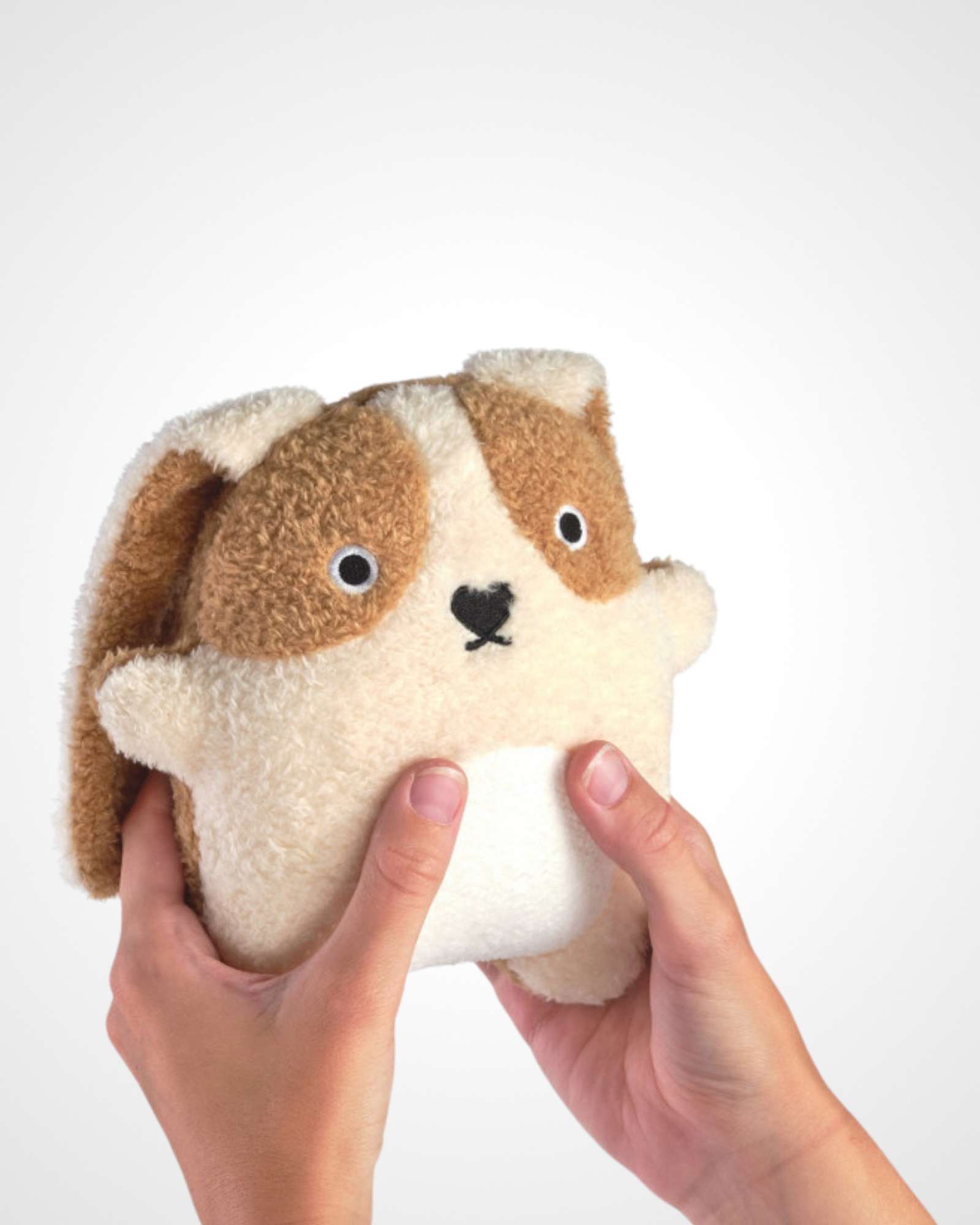 NOODOLL - RICEPUPPY Plush Toy | Brown & Cream