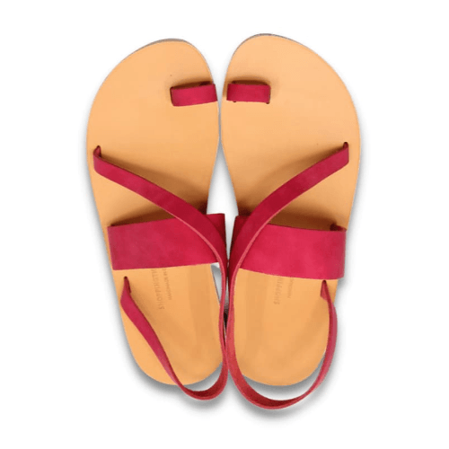 SHOPPING THERAPY - PATMOS Nubuck Sandals | Fuchsia Pink