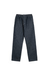 Crest's Relaxed-Fit Herringbone Denim Pants in Black Wash